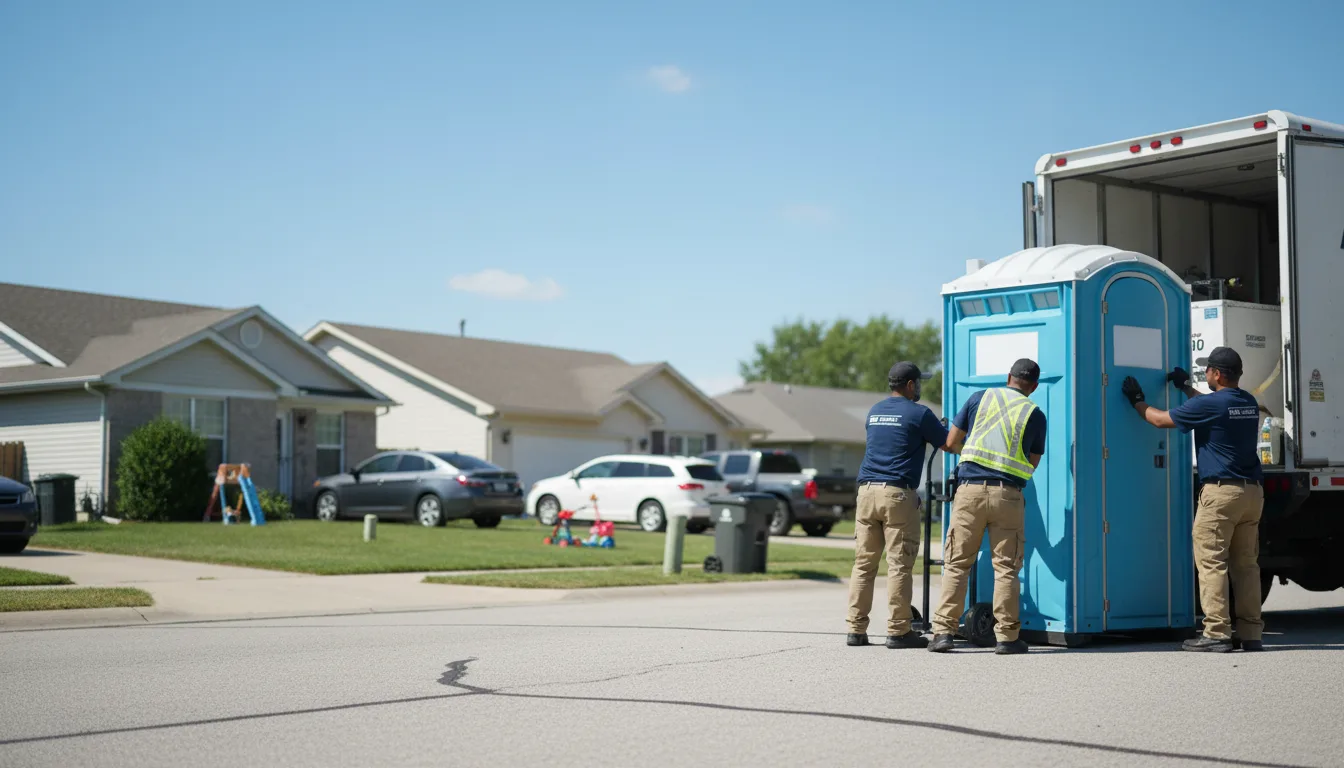Standard Porta Potty Rentals in Wedron, IL near me